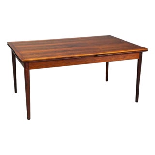 Danish Modern, Rosewood, Expandable Dining Table, Denmark, 1960s For Sale