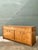 Wood Vintage Campaign Credenza With Brass Accents For Sale - Image 7 of 12