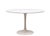 White Space Ace Round Tulip Dining Table by Maurice Burke for Arkana, 1960s For Sale - Image 8 of 8