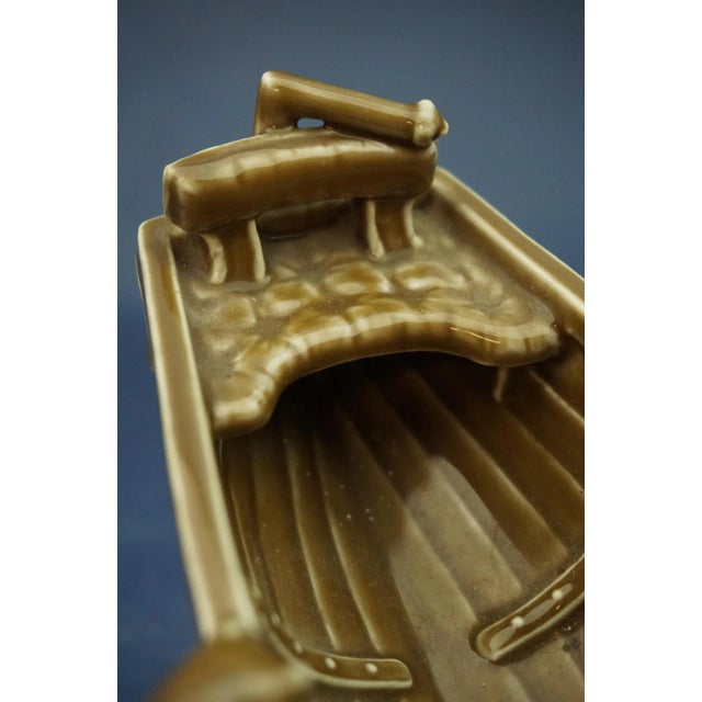 19th Century Ceramic Sculpture of Children with a Boat from Schlaggenwald, Bohemia, Austria For Sale - Image 16 of 18