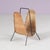 A lovely magazine rack made of high quality rattan attributed to Carl Auböck, manufactured by Illums Bolighus in Denmark...