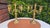 Metal Art Deco Brass Five-Arm Candlestick, 1950s For Sale - Image 7 of 7