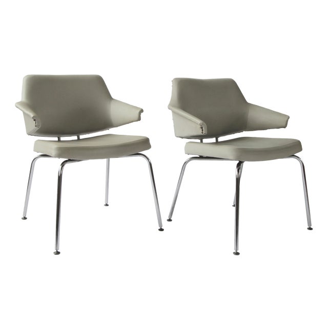 Conference Chairs by Jacob Jensen for Duba, Denmark, 1970s, Set of 2 For Sale