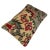Textile Vintage Handmade Rug Cushion Cover For Sale - Image 7 of 11