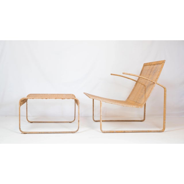 Mid-Century Modern 1970s Fabricius & Kastholm for Harvey Probber Lounge Chair & Ottoman For Sale - Image 3 of 12