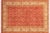 Beige Shabby Chic Floral 1990's Pak-Persian Red/Beige Wool Rug - 5'11'' X 9'5'' For Sale - Image 8 of 9