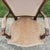 1980s Chateau d'Ax Louis XV Carved Walnut & Cocoa Velvet Open Arm Fauteuil Accent Chair For Sale - Image 4 of 8