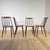 Brown Vintage Chairs from FDB Furniture, 1960s, Set of 4 For Sale - Image 8 of 9