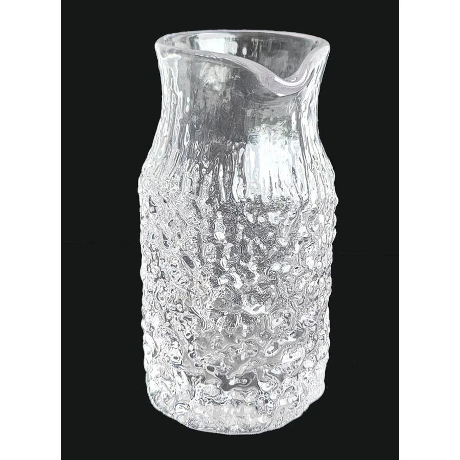 1960s Whitefriars Glassworks Ice Glacier Textured Glass Small