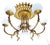 1950s Regency Style Chandelier, 1950s For Sale - Image 5 of 10