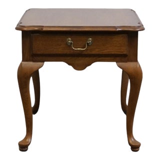 Thomasville Furniture New American Oak Collection 22" Accent End Table 24531-210 For Sale