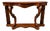 19th Century Walnut Burl Console Table Louis Philippe For Sale