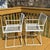 Mid 20th Century Mid 20th Century, Styled After Salterini, White Metal Director Chairs, Pair For Sale - Image 5 of 18