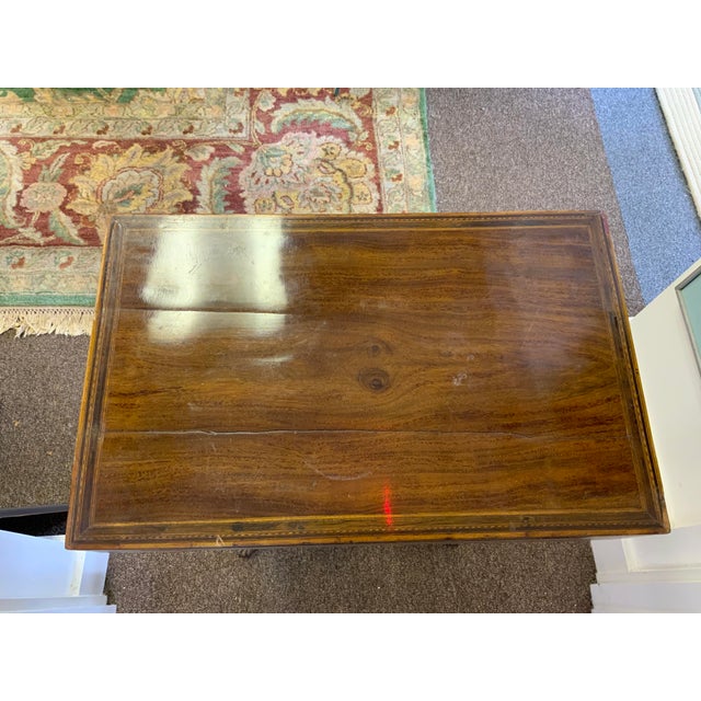 Circa 1820 New York Federal Carved and Inlaid Side Table For Sale In New York - Image 6 of 17
