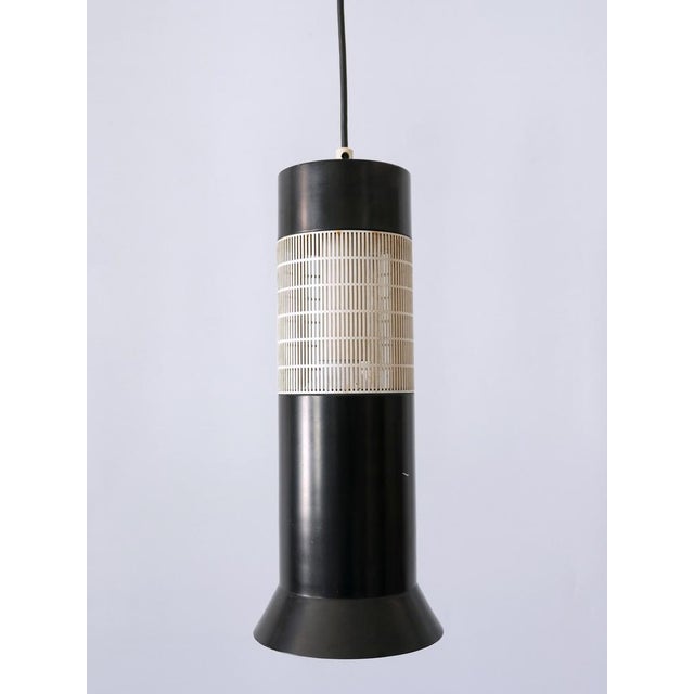 Metal Mid-Century Modern German Pendant Lamp, 1960s For Sale - Image 7 of 18