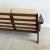 1970s Vintage Upholstered Mid-Century Modern 3-Seat Sofa For Sale - Image 10 of 11