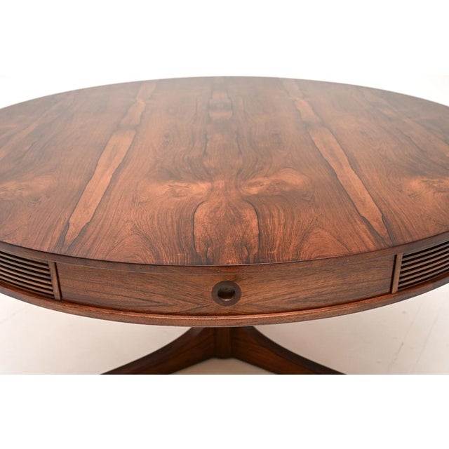 Vintage Drum Dining Table by Robert Heritage for Archie Shine, 1960s For Sale - Image 9 of 12