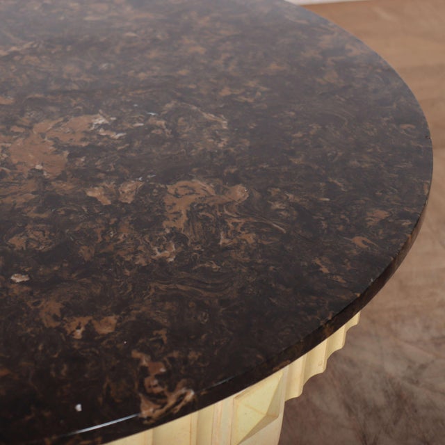 1950s Italian Marble Top Coffee Table, 1950s For Sale - Image 5 of 7