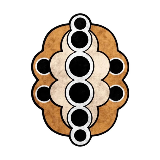 Tapis Shaped #06 Modern Eclectic Rug by TAPIS Studio, 2010s For Sale - Image 6 of 6