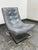 Contemporary Williams Sonoma Home James Leather Chair For Sale - Image 3 of 11
