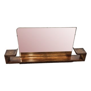 Art Deco Mirror in Walnut, 1930 For Sale