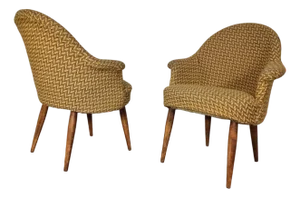 Set of Mid-Century Armchairs