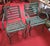 Garden Armchairs in Wood and Iron, 1800s, Set of 2 For Sale - Image 4 of 5