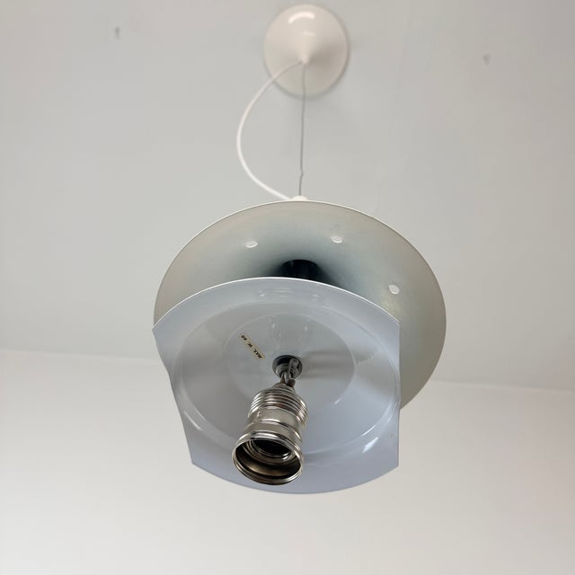 Space Age Mushroom Pendant Lamp by Elio Martinelli for Martinelli Luce, Italy, 1960s For Sale - Image 11 of 18