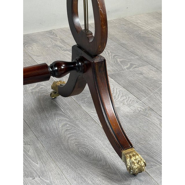 19th Century Empire Games Table in Mahogany, 1890s For Sale - Image 11 of 13