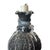 Antique Indian Cast Bronze Floral Candlestick, 1900 For Sale - Image 5 of 7