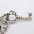 Metal Vintage Italian Handmade Genuine Silver Bunch of Keys Figurine, 1980s For Sale - Image 7 of 16