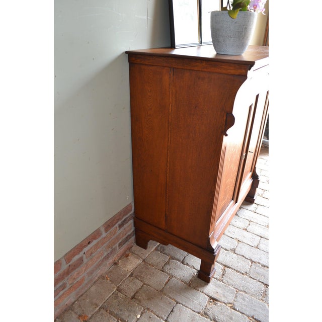 Antique Empire Oak Sideboard For Sale - Image 7 of 10
