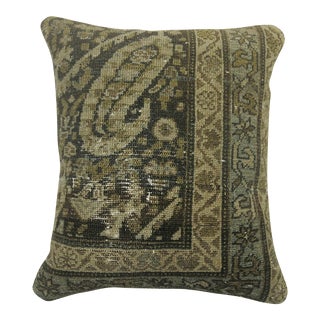 Antique Persian Malayer Rug Pillow For Sale
