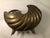 Mid-Century Modern 1970s Brass Sea Shell Nautilus Planter For Sale - Image 3 of 7