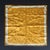 This is a et of two square (19" x 20") napkins made by Pierre Frey in Paris. They are 100% cotton satin ochre/golden...