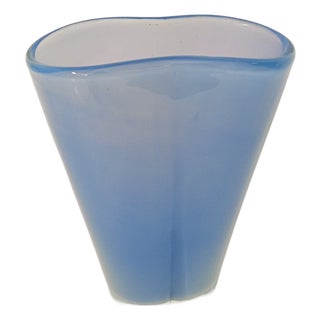 Murano Glass Vase by Archimede Seguso, 1950s For Sale