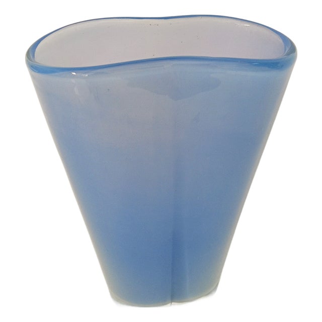 Murano Glass Vase by Archimede Seguso, 1950s For Sale