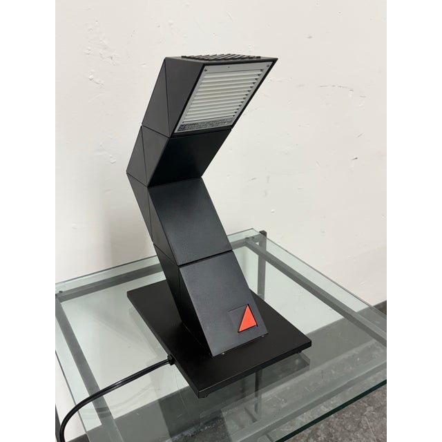 Plastic Shui L. D. Chan Z-Lite Rubic Cube Adjustable Desk Light, 1980's For Sale - Image 7 of 12