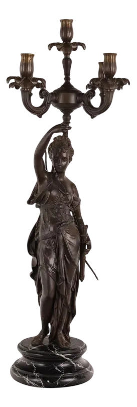 Antique Candelabra in Bronze