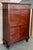 Biedermeier 19th Century Classical Charles X Burled Mahogany Secretaire a Abattant For Sale - Image 3 of 13