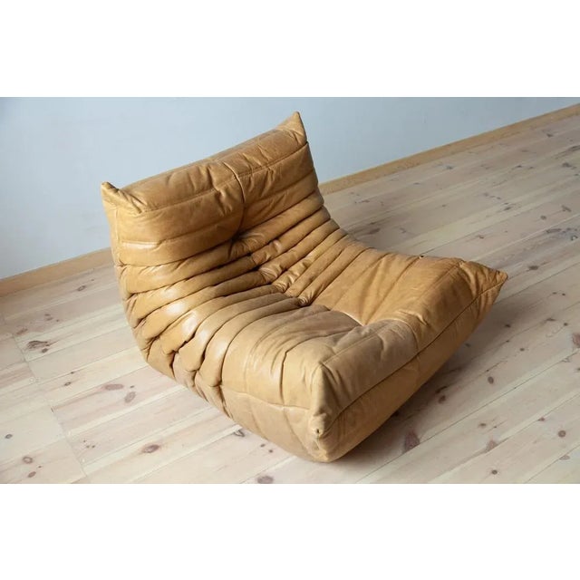 This Togo has been reupholstered with new foam and high-quality new fabric, keeping its inner structure giving the item...