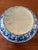 Antique Spongeware Very Large Blue & White Covered Vessel/Crock and Bowl For Sale - Image 10 of 10