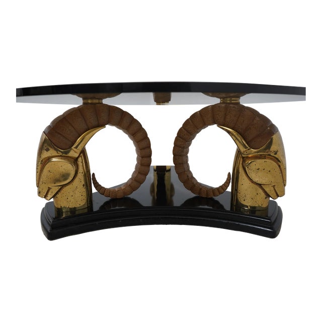 Vintage Hollywood Regency Modern Design Coffee Table For Sale