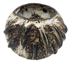 Brutalist Studio Pottery Vase by Henni Keramik, Denmark, 1970s