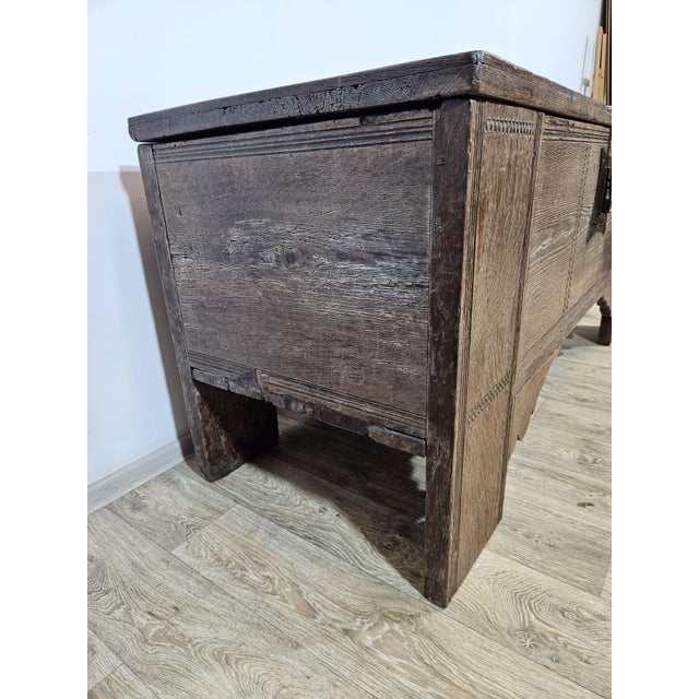 Gothic Chest, 15th Century For Sale - Image 9 of 18
