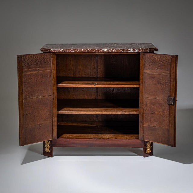 Faux Commode with Marble Top, 1800s For Sale - Image 6 of 11