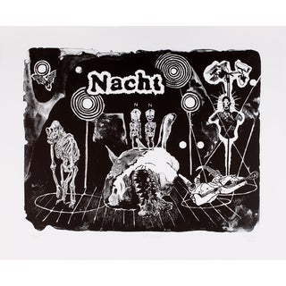 Damien Deroubaix, Die Nacht, 2017, Lithograph For Sale