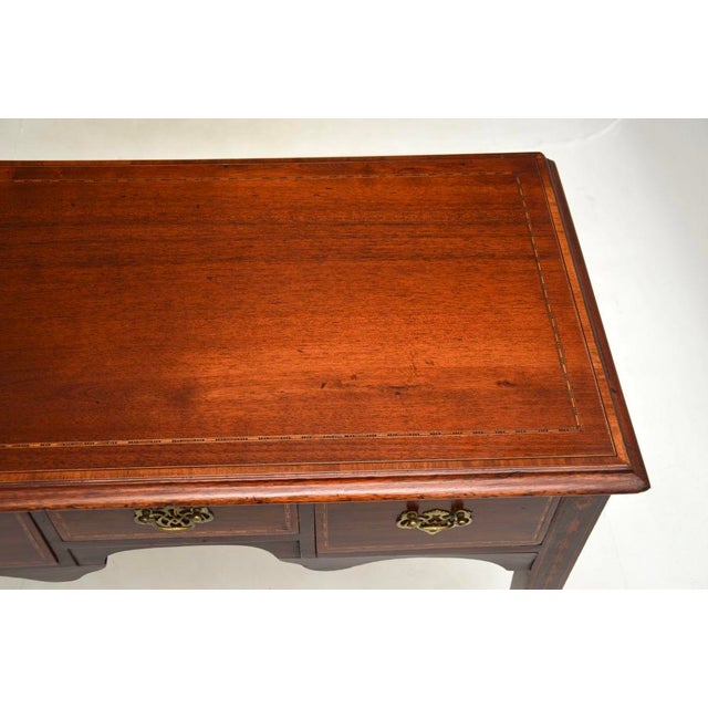Antique Georgian Lowboy Side Table, 1790s For Sale - Image 6 of 11