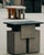 Contemporary Matek Space Invader Side Table in Recycled Composite by Project Materia For Sale - Image 3 of 9
