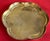 Antique 18th Century English George III Footed Brass Tray For Sale - Image 4 of 15